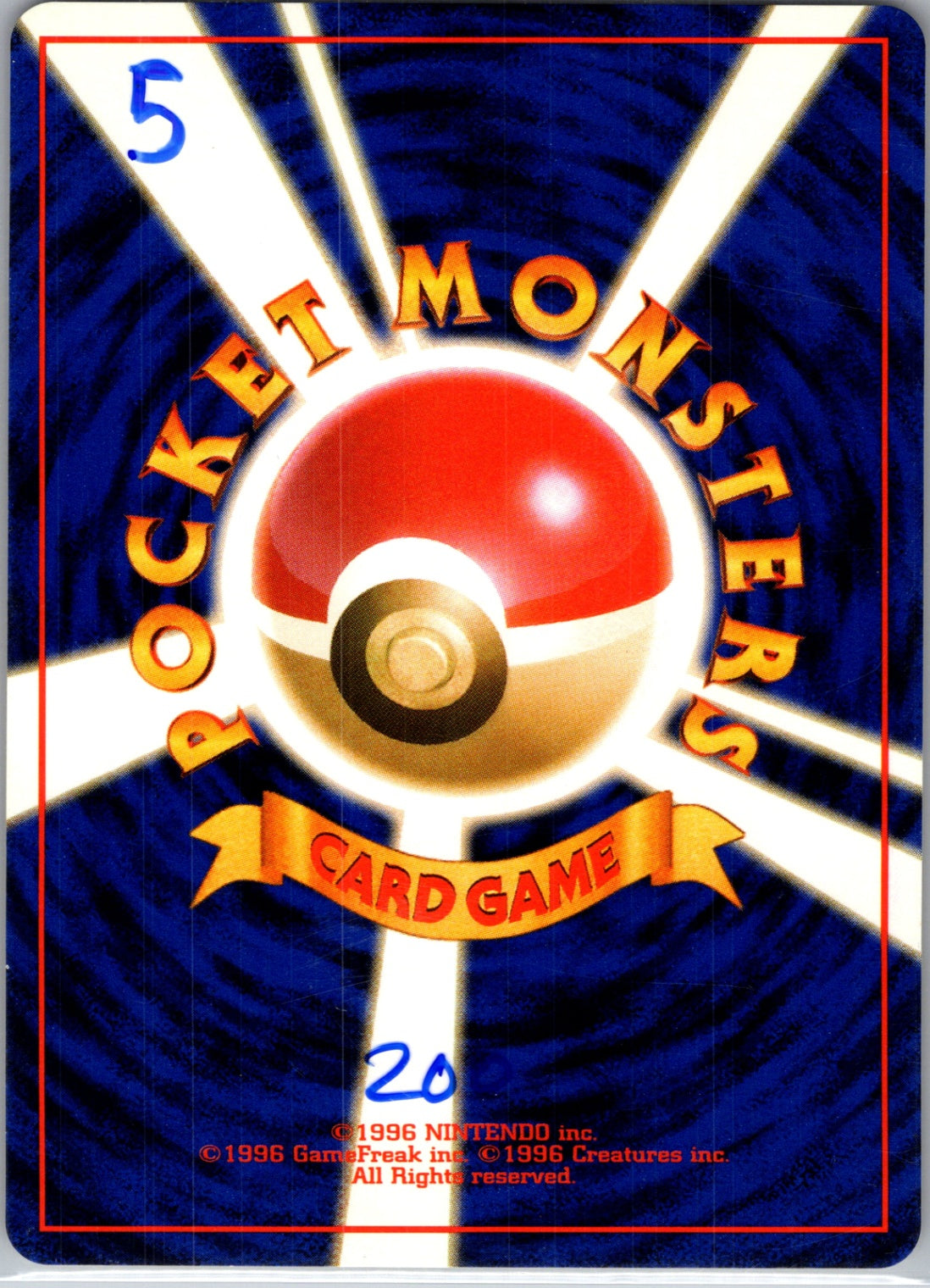 Challenge from the Darkness  Sabrina's Mr. Mime Common HP (Back)