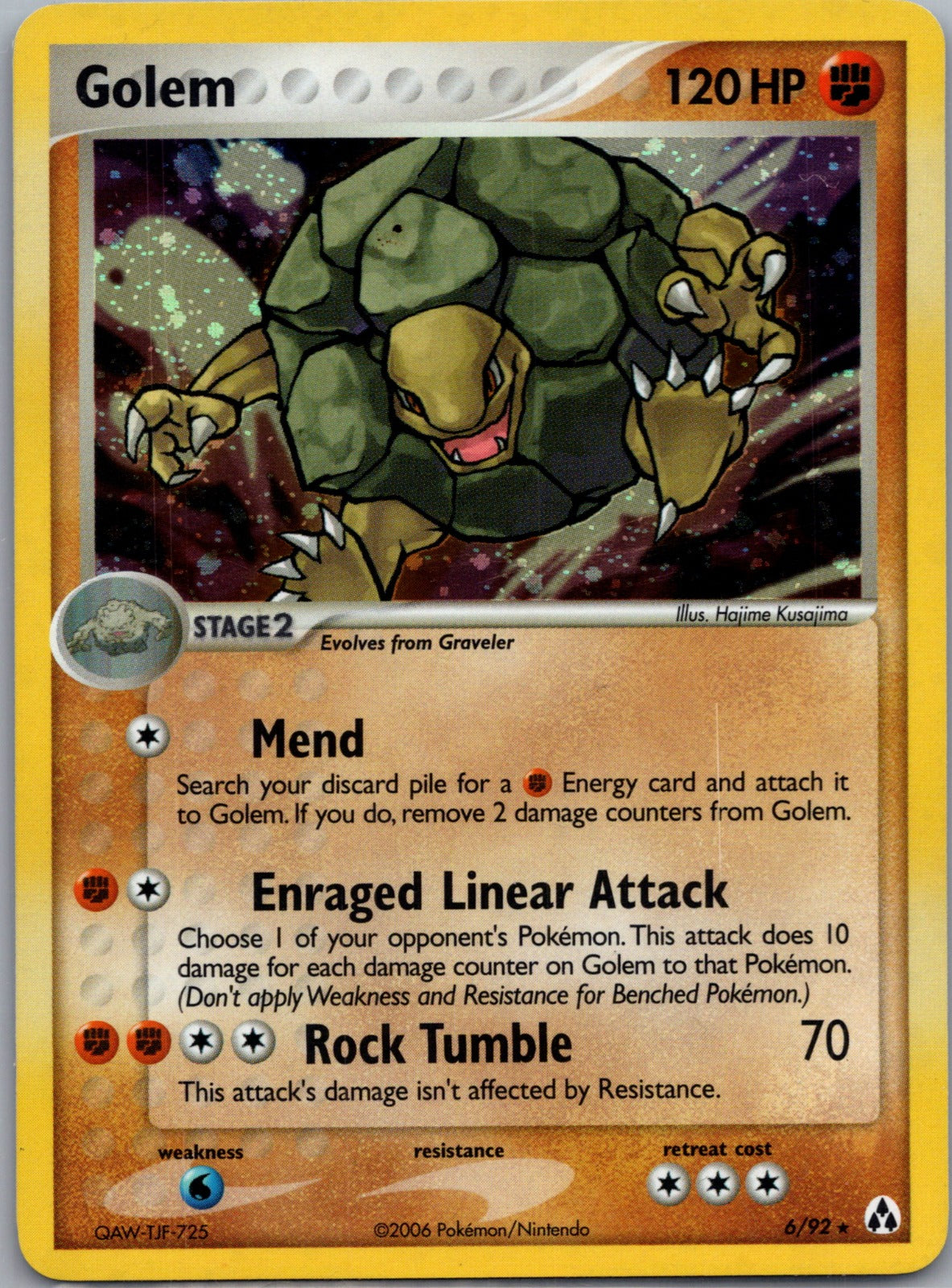 2006 Legend Maker 6/92 Golem LP