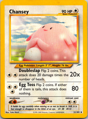 2002 Neo Destiny 031/105 Chansey Uncommon A116