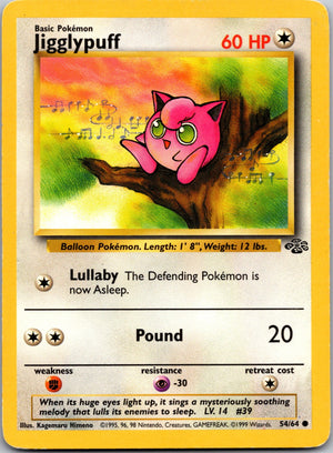 2000 Base Set 2 077/130 Jigglypuff LP