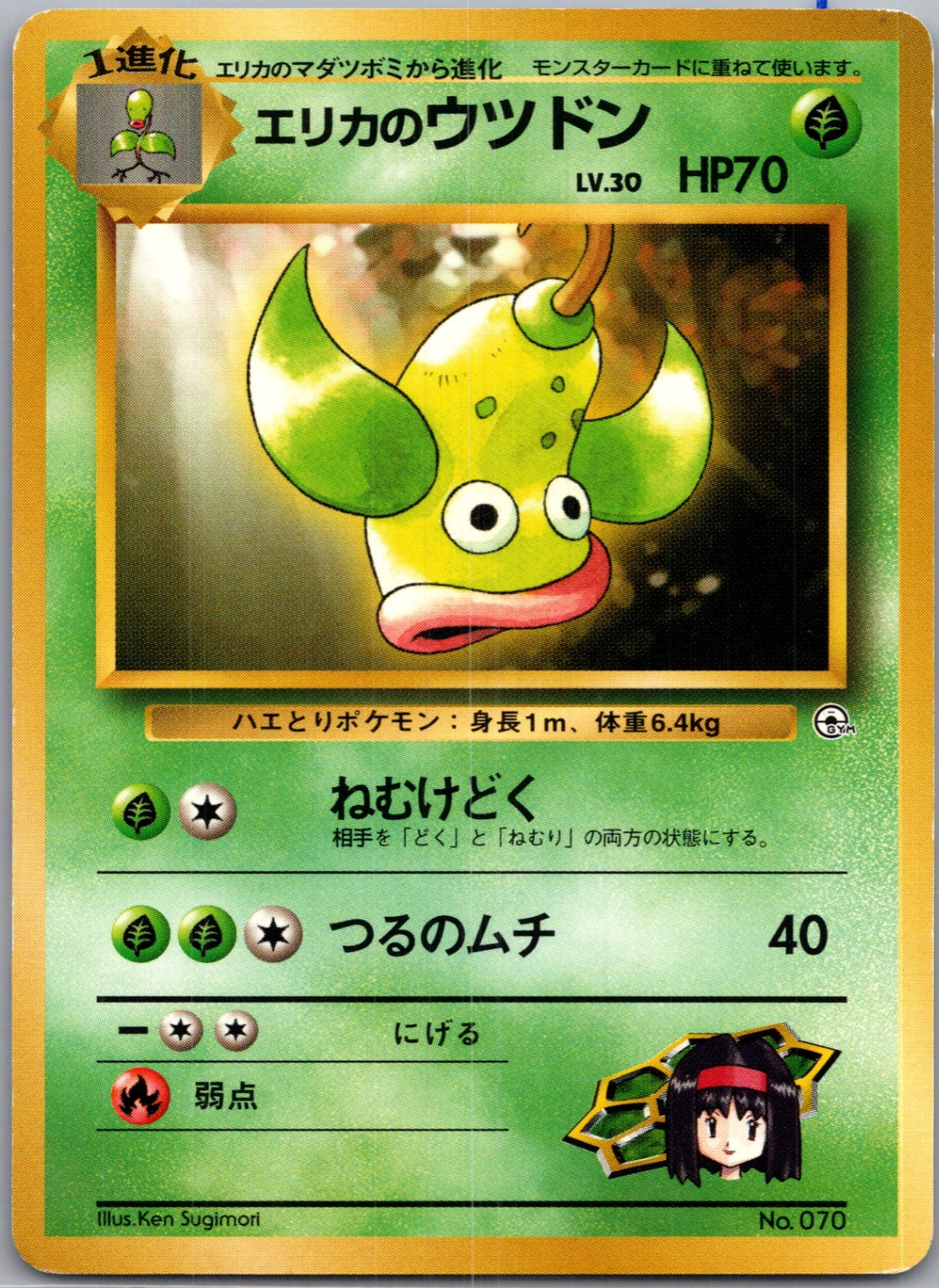 1999 Leaders' Stadium  Erika's Weepinbell Rare  (JP) K260