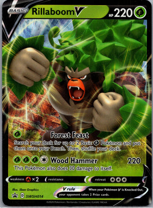2020 SWSH Promo SWSH014 Rillaboom V D174