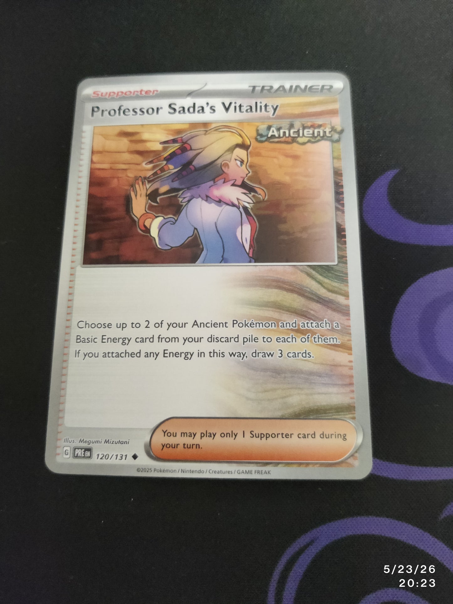 Professor sada's vitality