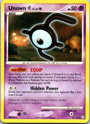 2008 Great Encounters 57/106 Unown [G] LP
