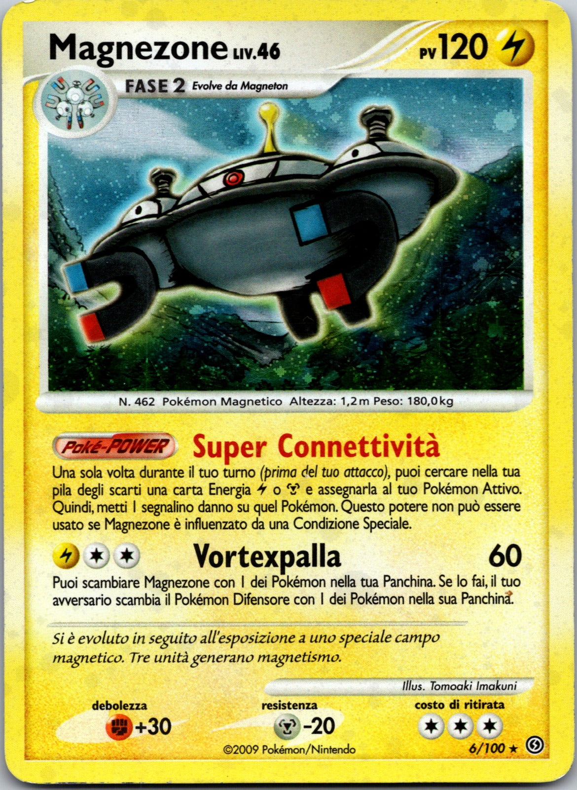 2008 Magnezone (6) Stormfront 6/100 NM