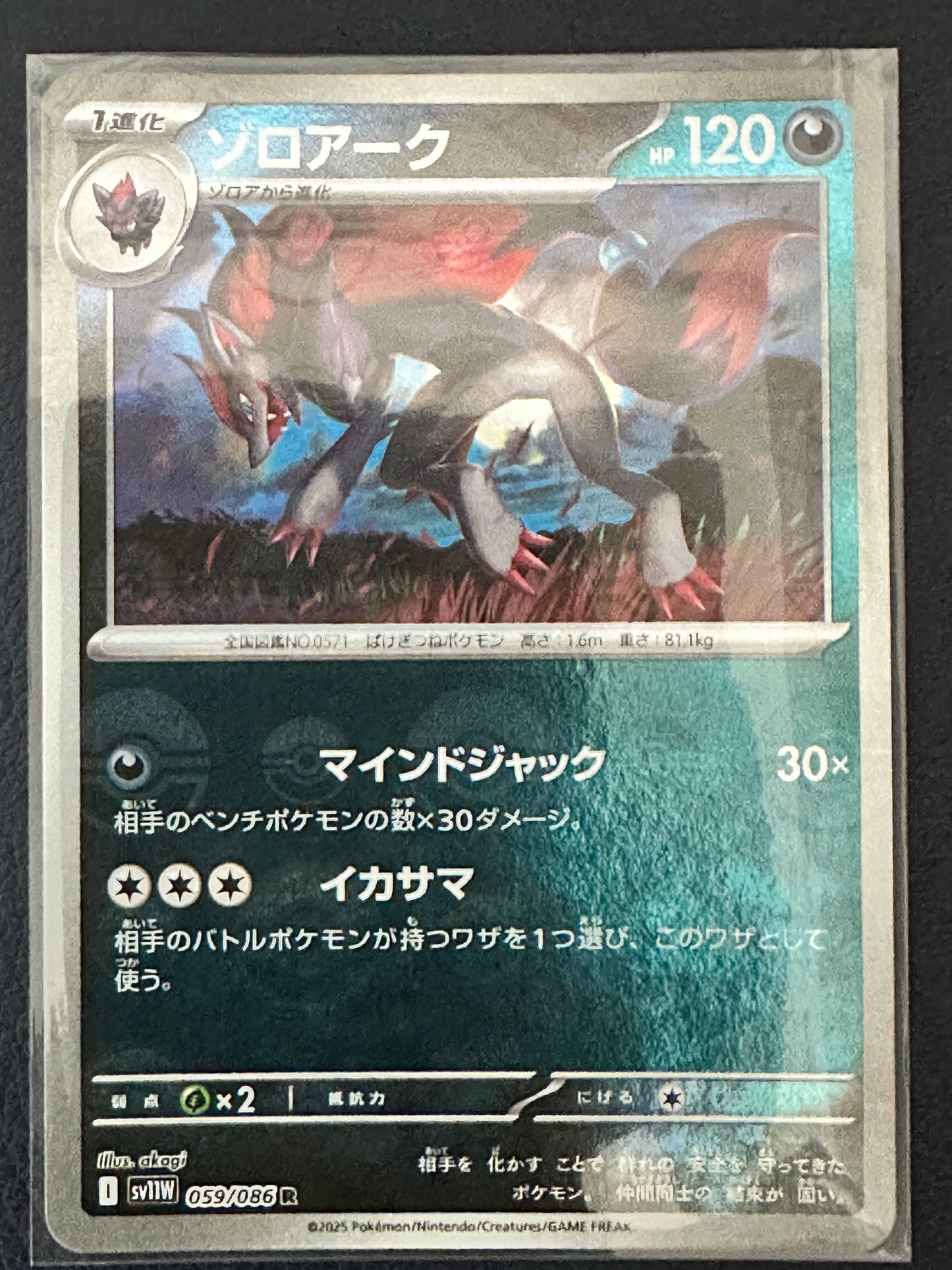 Zoroark 059/086 White Flare (Poké Ball)