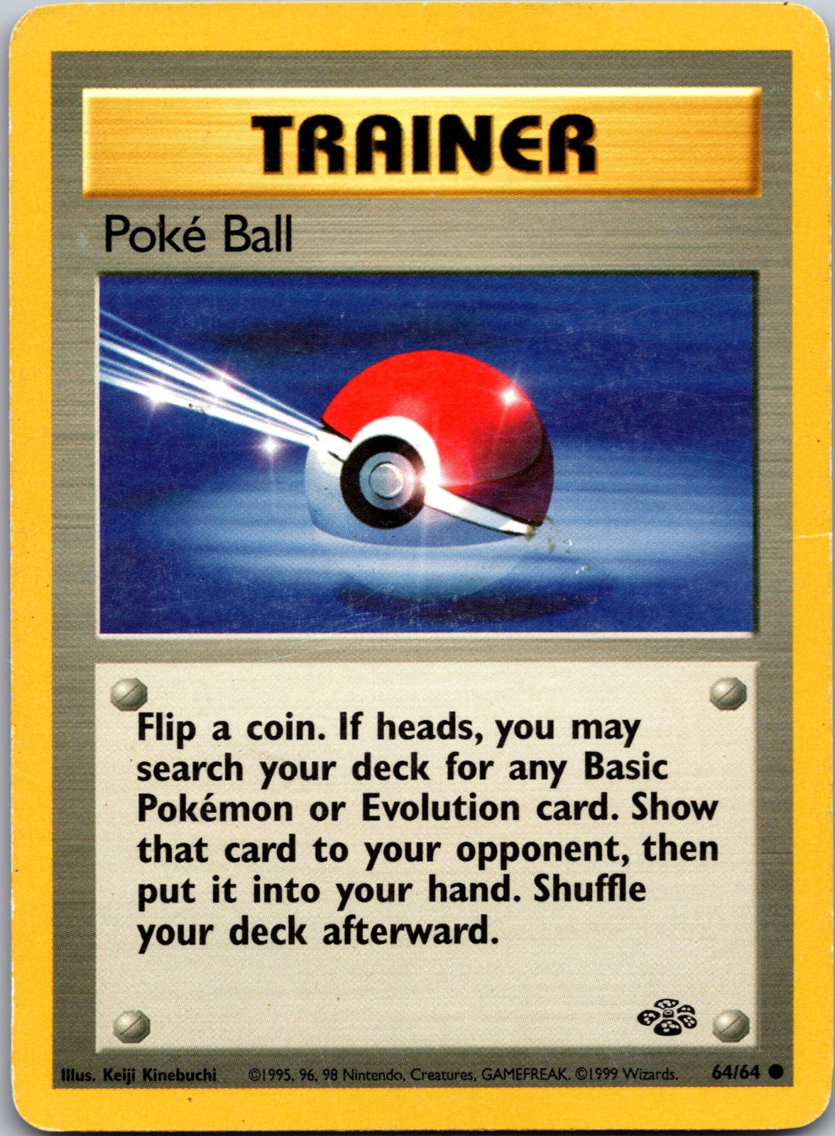 1999 Jungle 64/64 Poke Ball LP