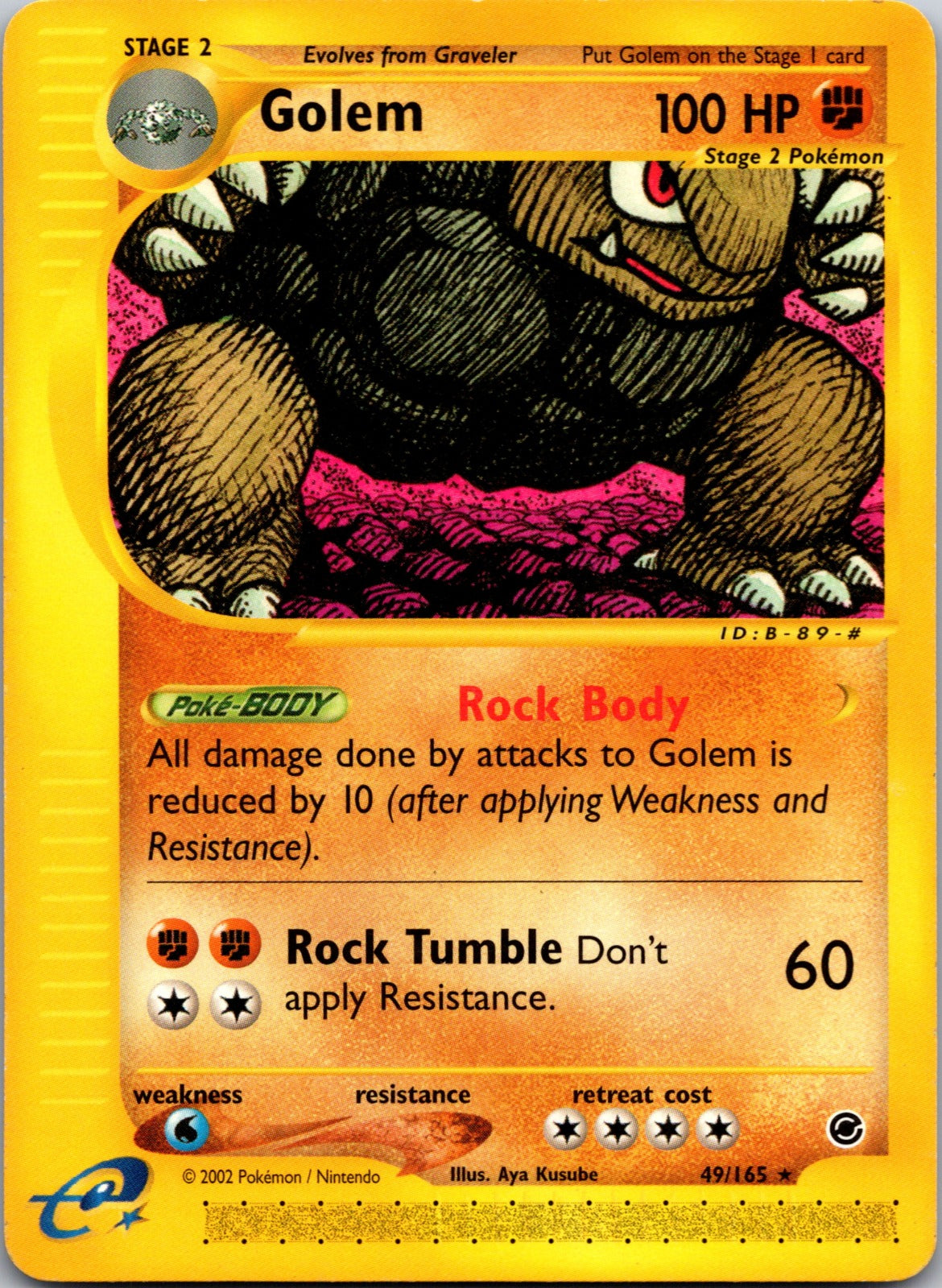 2002 Expedition 049/165 Golem (49) LP