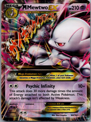 2014 XY Promo 064/162 M Mewtwo EX F66