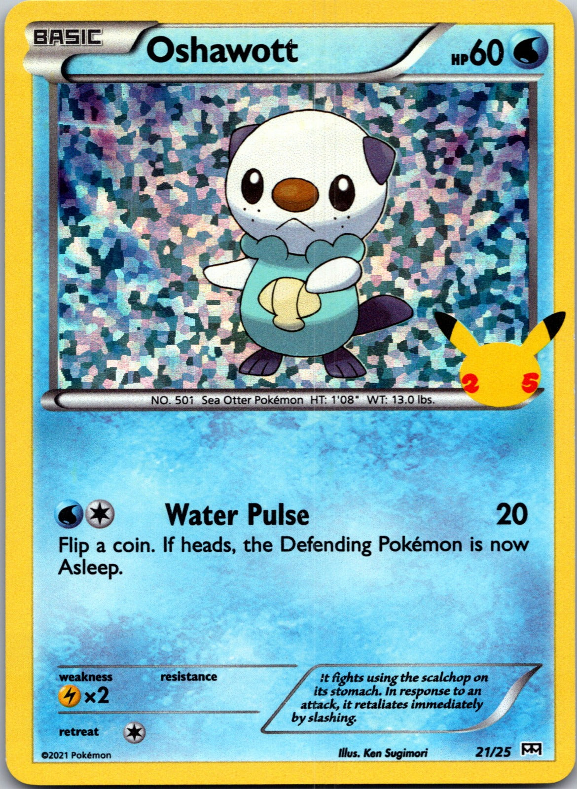2011 McDonald's Promo 2011 004/012 Oshawott - 4/12 LP