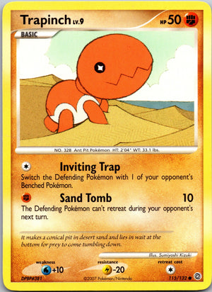 2007 Secret Wonders 115/132 Trapinch LP