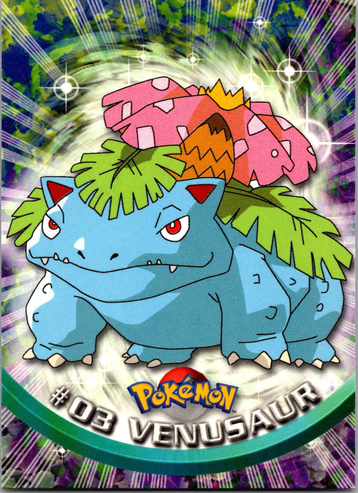 1999 Topps TV Venusaur LP  X7