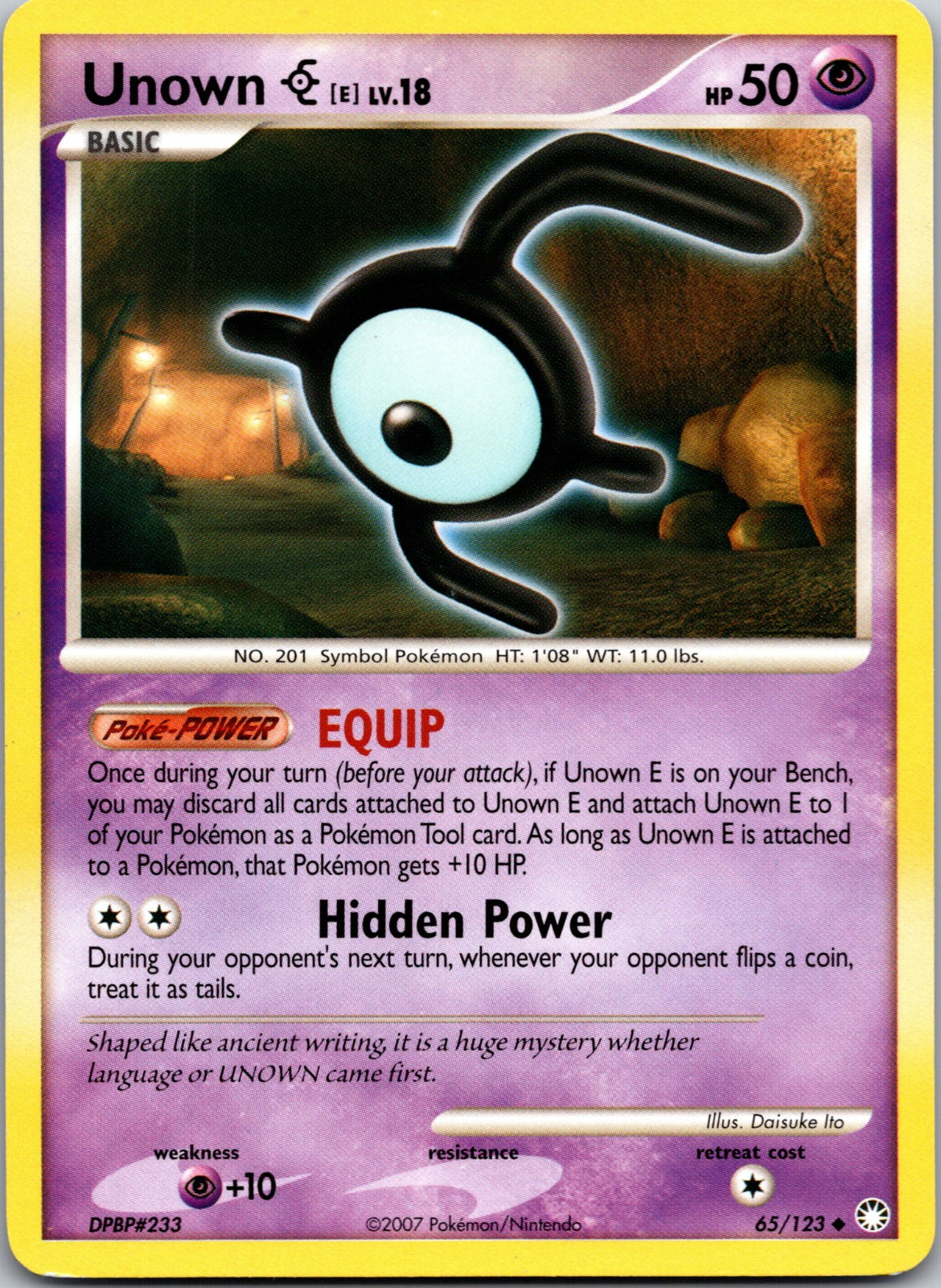 2008 Great Encounters 57/106 Unown [G] LP