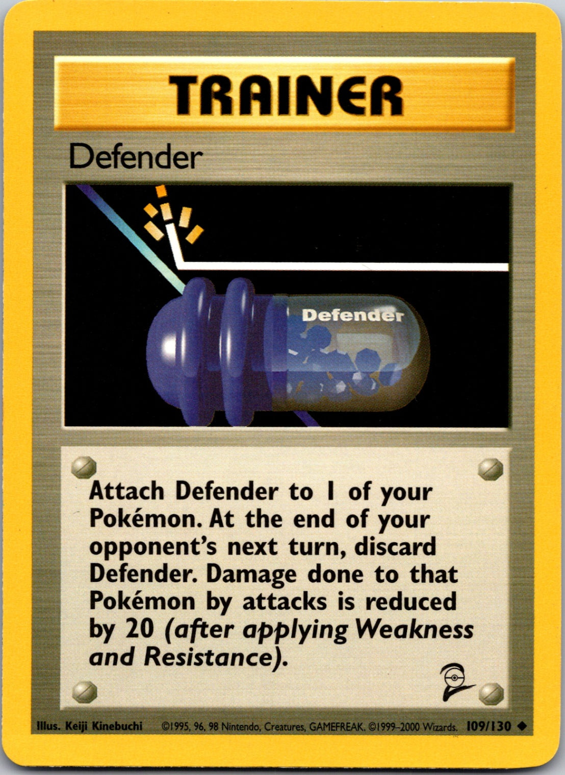 2000 Base Set 2 109/130 Defender Uncommon C341
