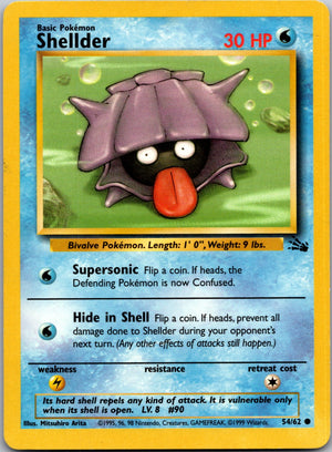 1999 Fossil 54/62 Shellder Common L50