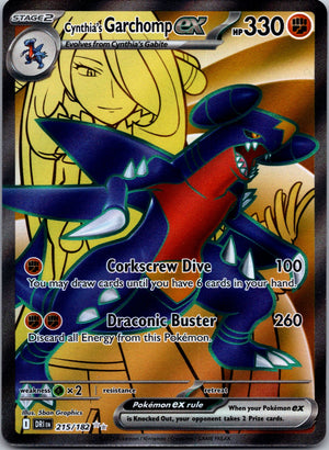 2023 SV: Scarlet & Violet Promo Cards 204 Cynthia's Garchomp ex NM
