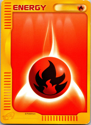 2001 Fire Energy Pokemon VS NM