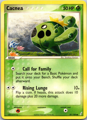 2006 Crystal Guardians 47/100 Cacnea LP