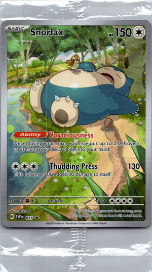 SV: Scarlet & Violet Promo Cards 051 Snorlax Promo NM