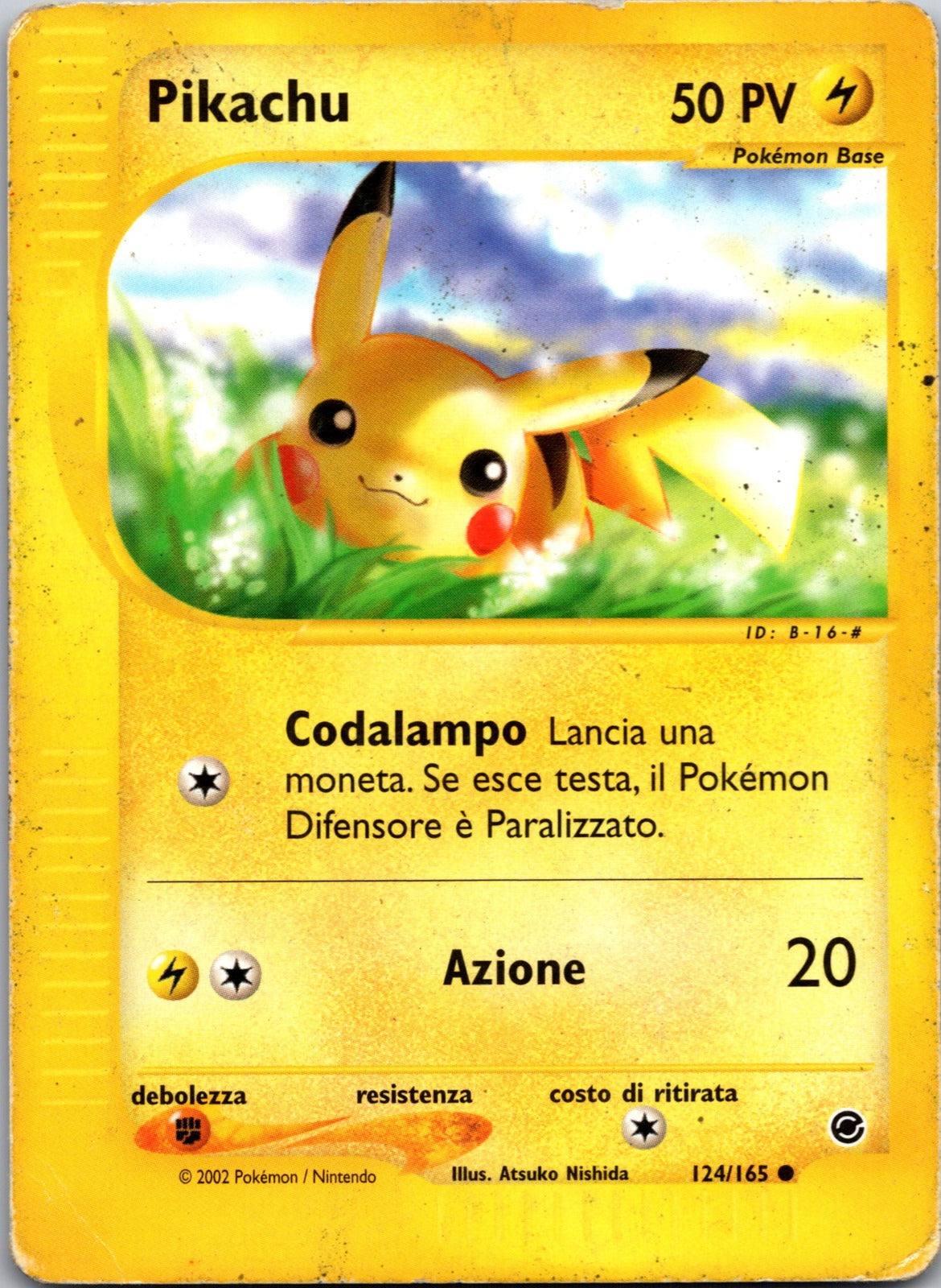 2004 Pikachu FireRed & LeafGreen 74/112 NM