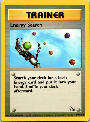 1999 Fossil 59/62 Energy Search Common L147