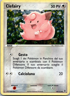 2004 Clefairy FireRed & LeafGreen 59/112 NM