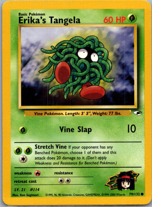 Gym Heroes 079/132 Erika's Tangela Common NM