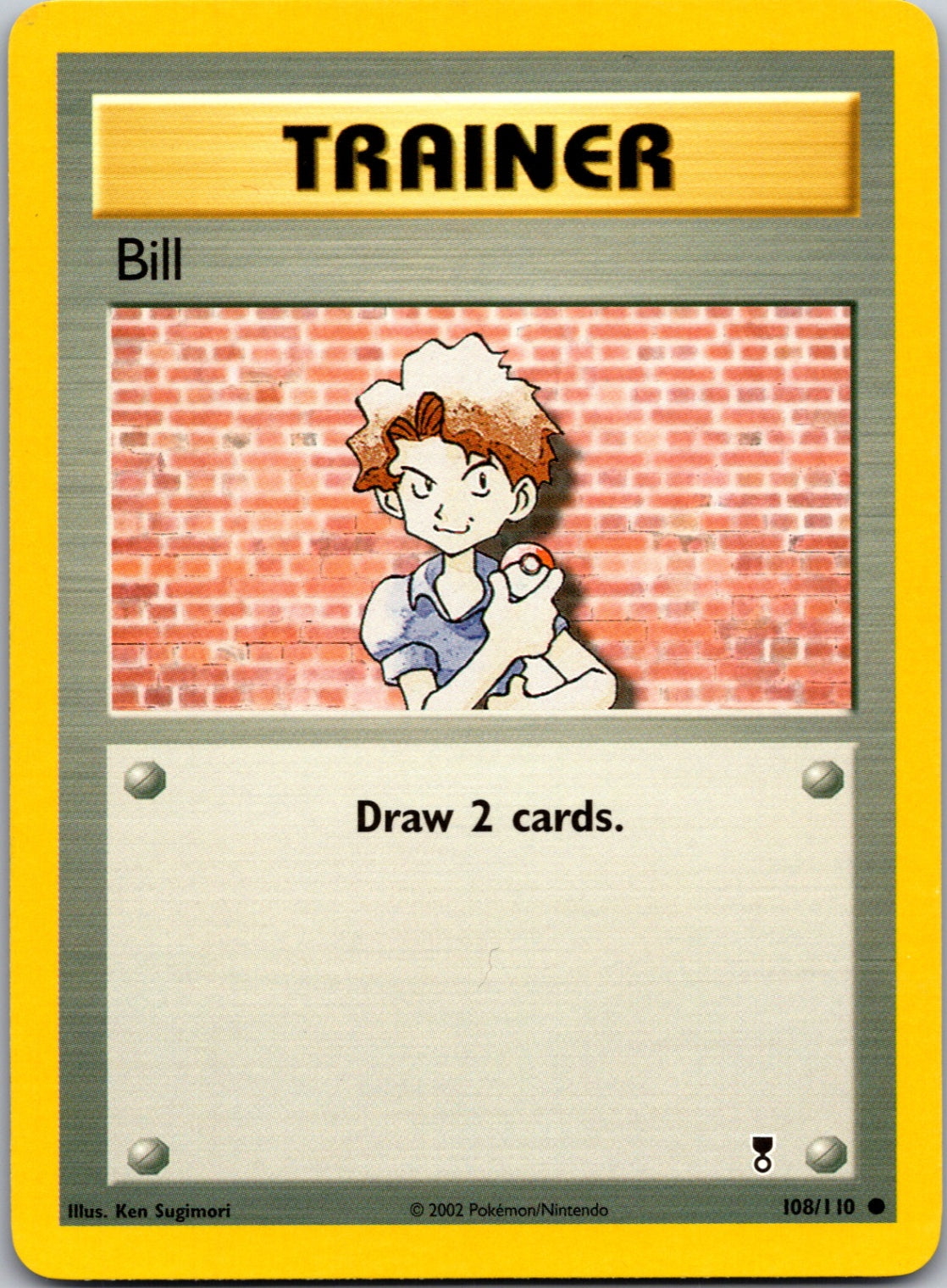 2002 Legendary Collection 108/110 Bill Common C320