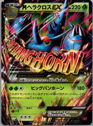 2014 Rising Fist 005/096 Mega Heracross EX F75