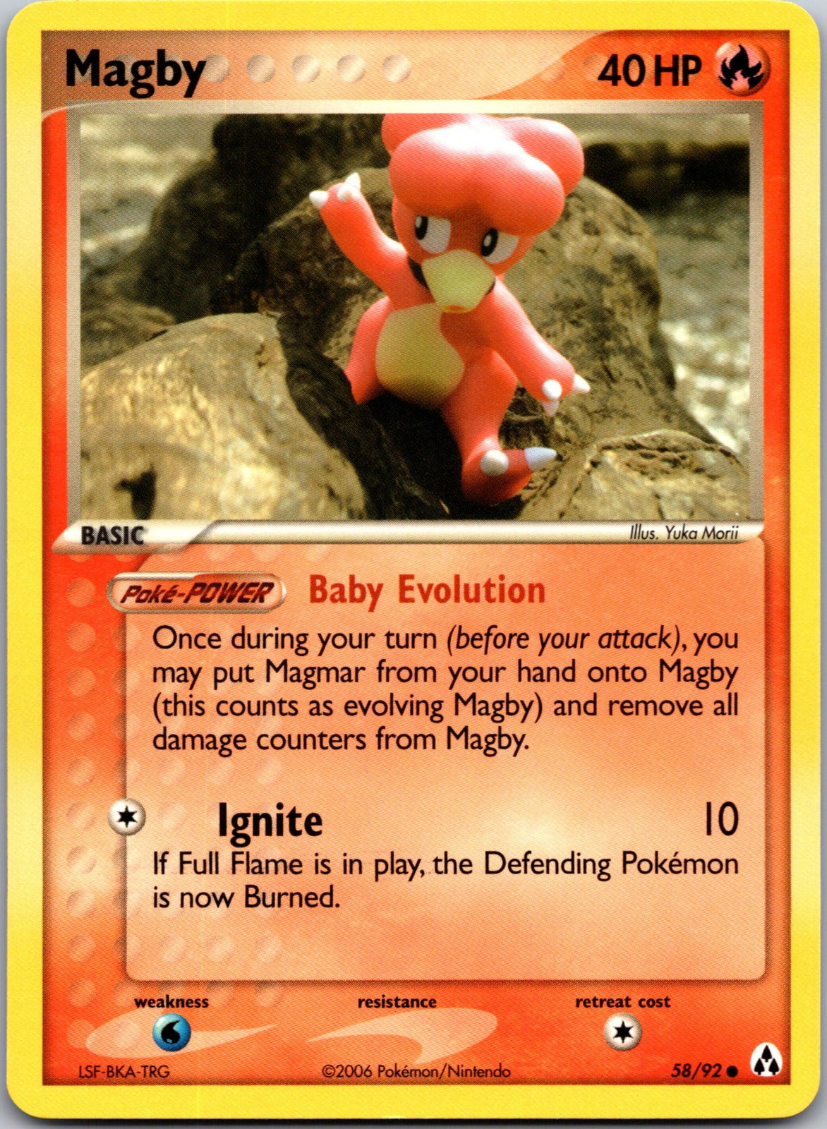 2006 Legend Maker 58/92 Magby LP