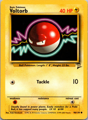1999 Base Set (Shadowless) 067/102 Voltorb LP
