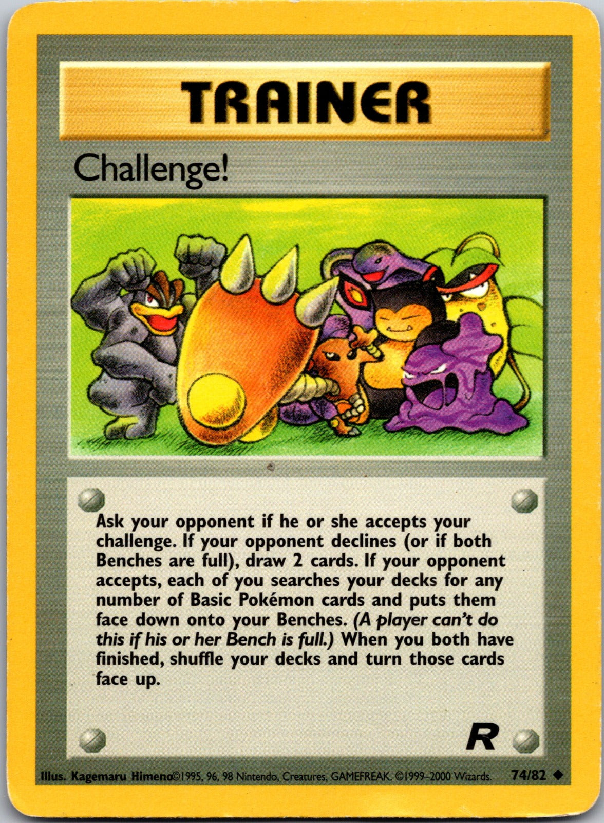 2000 Team Rocket 74/82 Challenge! HP Y141