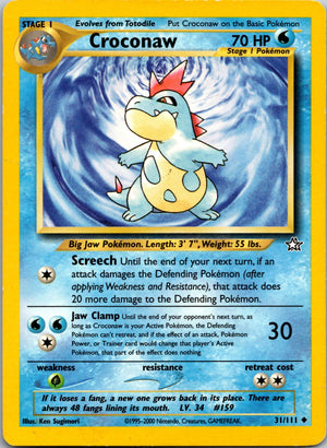 2000 Neo Genesis 031/111 Croconaw (31) LP