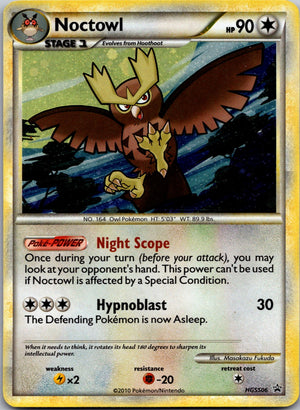 2010 HGSS Promo HGSS06 Noctowl LP