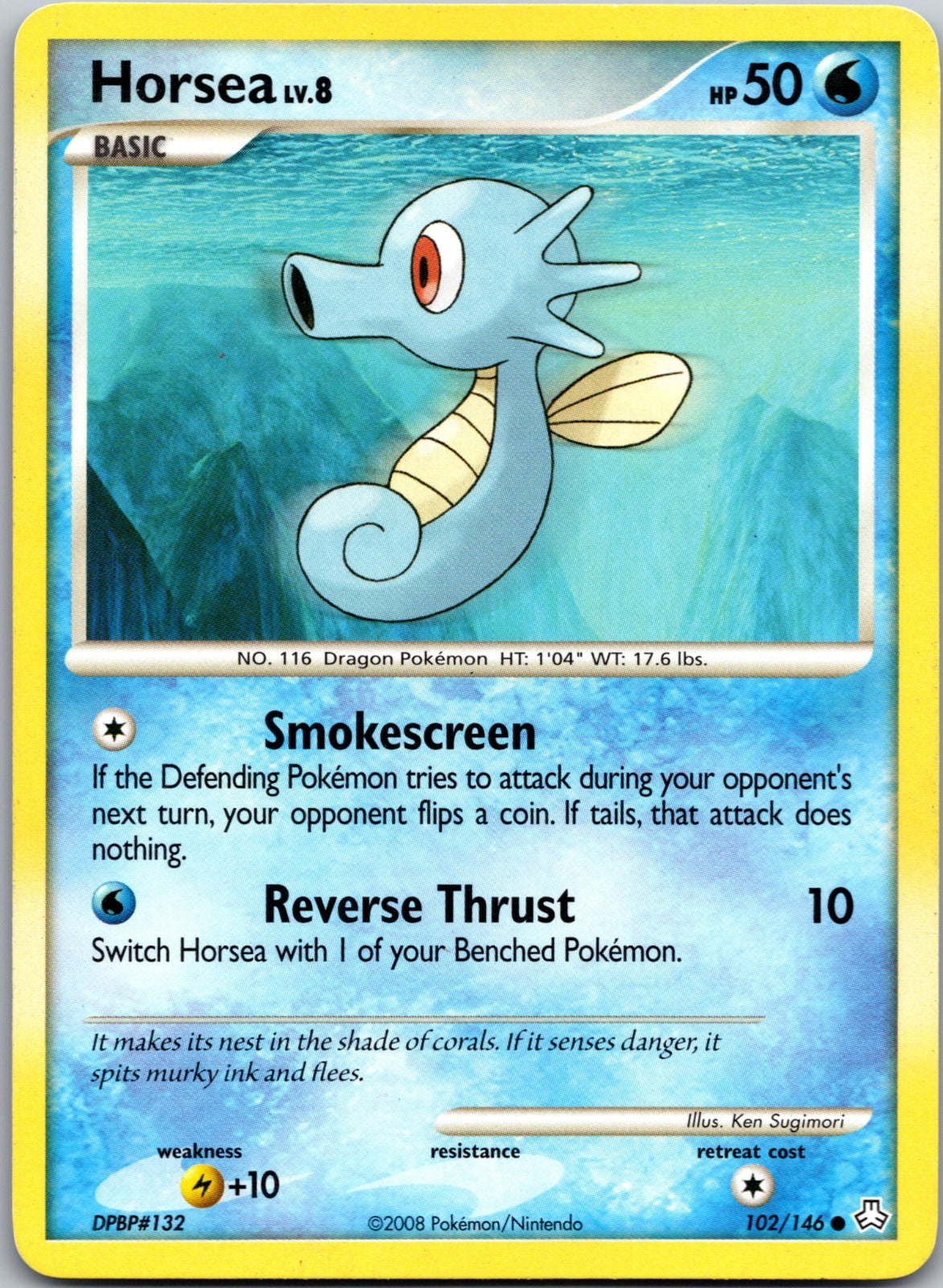 2008 Legends Awakened 102/146 Horsea HP B334