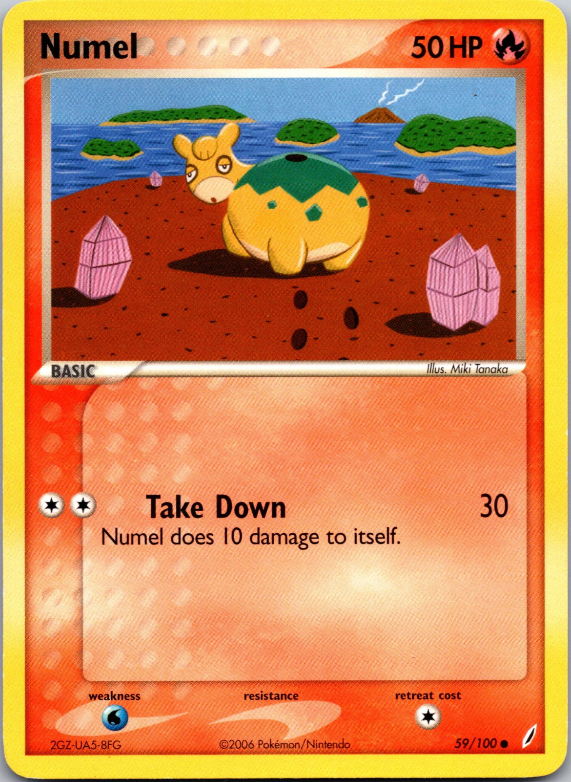 2006 Crystal Guardians 59/100 Numel LP