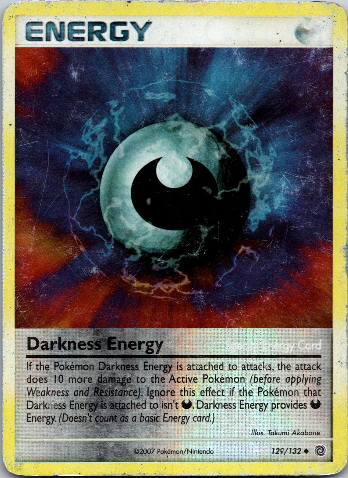 2007 Secret Wonders 129/132 Darkness Energy LP
