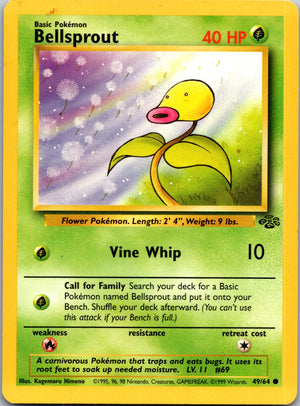 1999 Jungle 49/64 Bellsprout Common L207
