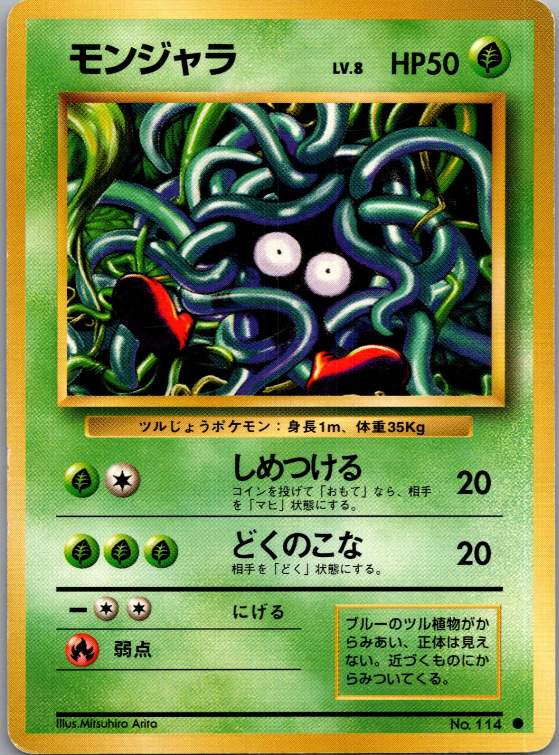 1996 Expansion Pack  Tangela Common  (JP) K48