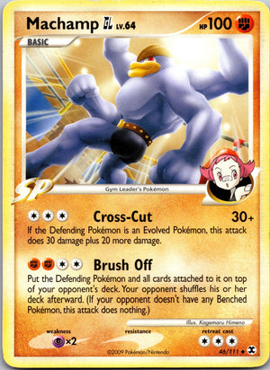 2009 Rising Rivals 46/111 Machamp GL LP