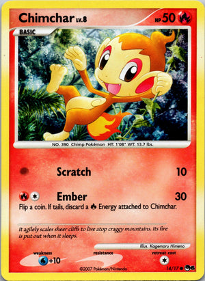 2026 POP Series 6 014/017 Chimchar LP
