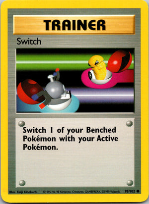 1999 Base Set #095/102 Switch Common C190