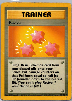 1999 Base Set #089/102 Revive Uncommon C27