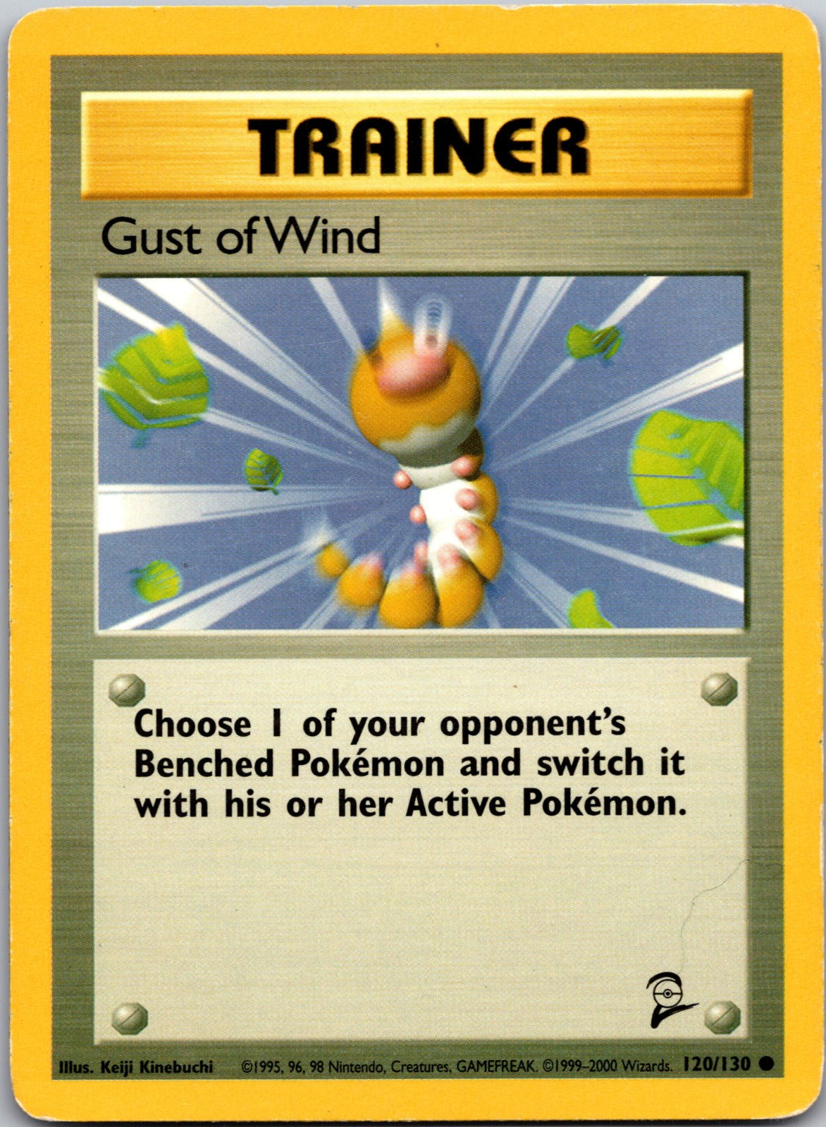 2000 Base Set 2 120/130 Gust of Wind LP