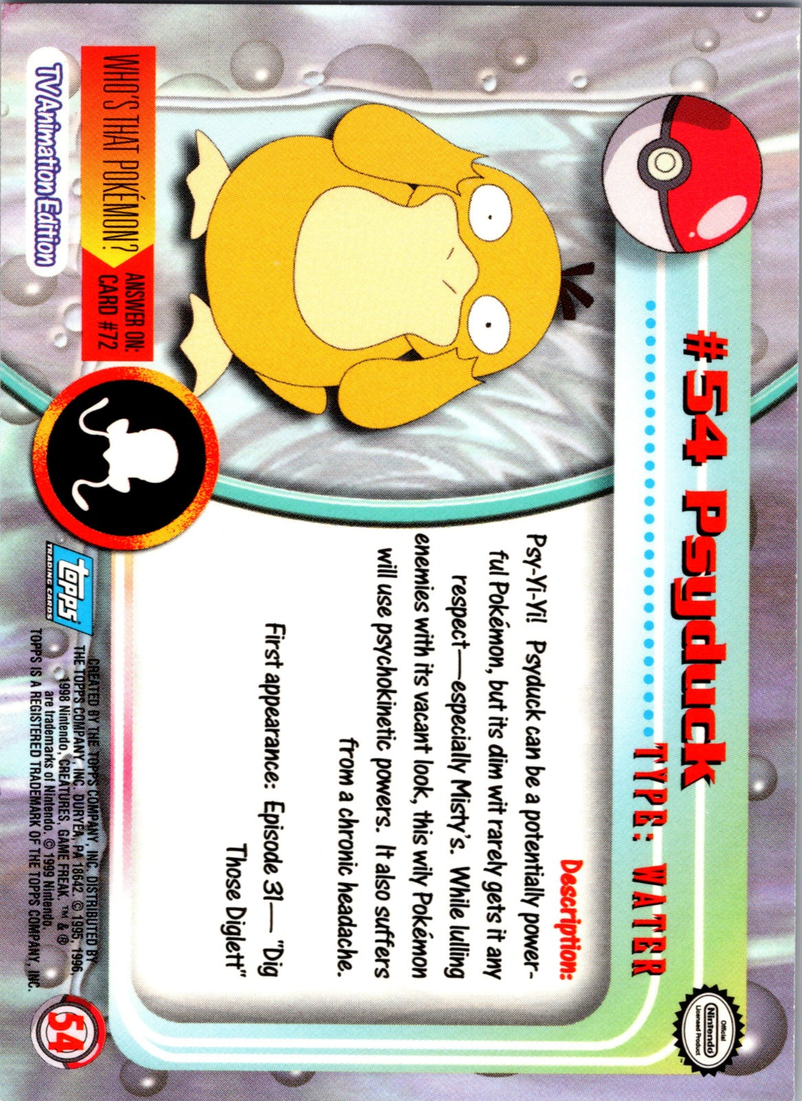 1999 Topps Psyduck [Holofoil] LP  X33