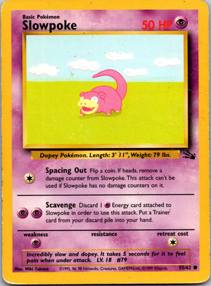 1999 Fossil 55/62 Slowpoke LP