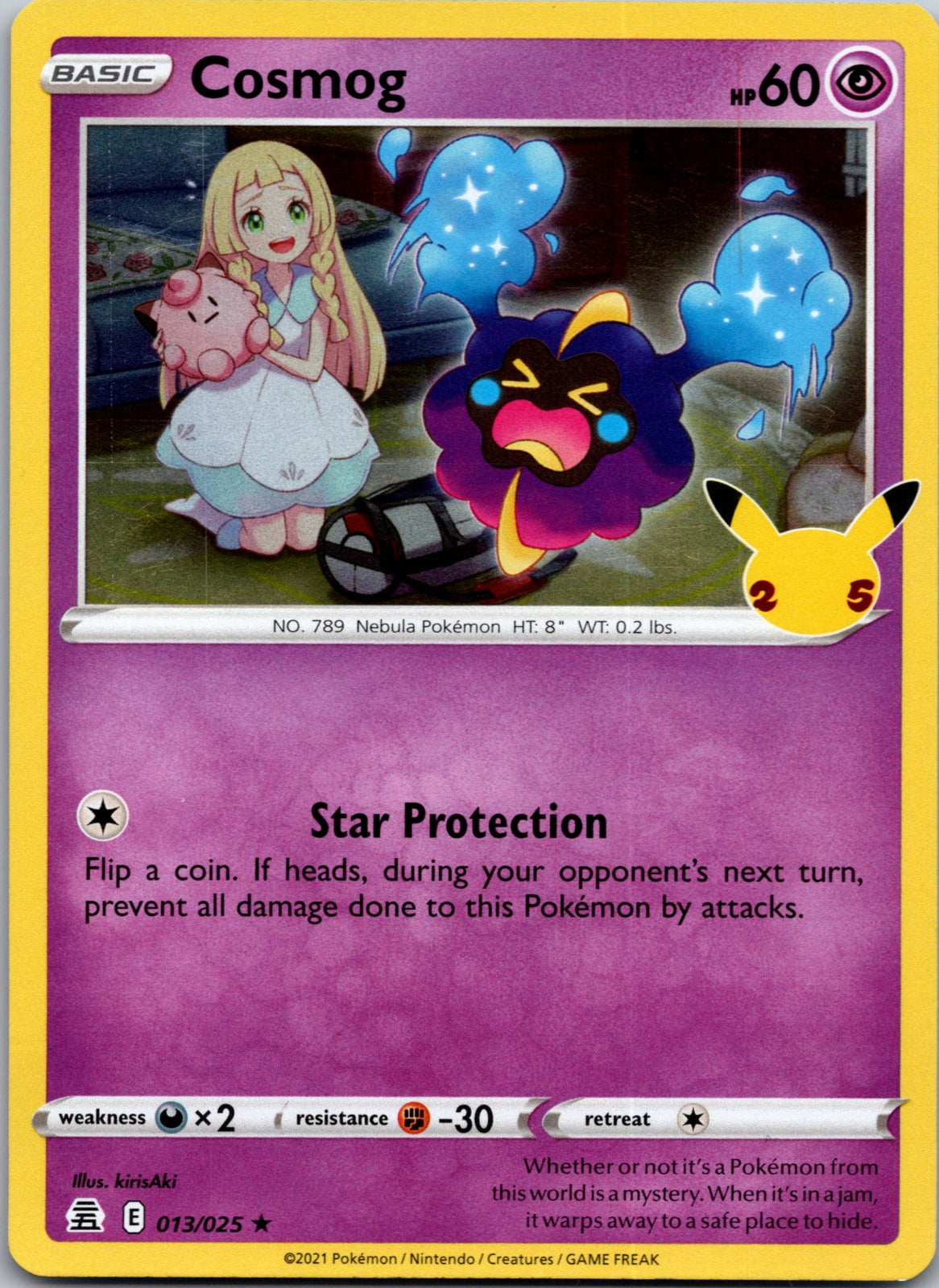 2021 Celebrations 013/025 Cosmog NM