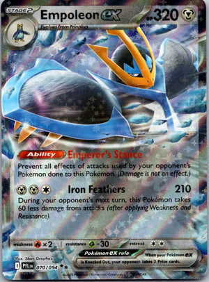 2025 Empoleon ex ME02: Phantasmal Flames 070/094 NM