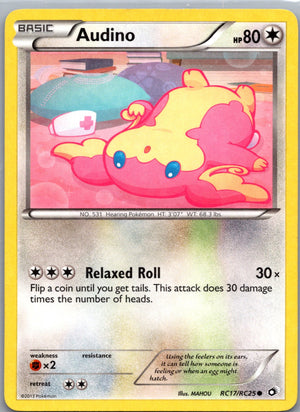 2013 Legendary Treasures: Radiant Collection RC17/RC25 Audino LP