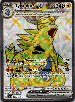 2022 Tyranitar S10b: Pokemon GO 043/071 NM